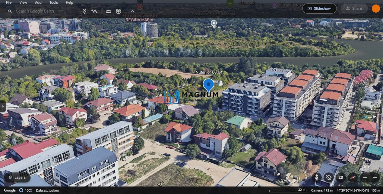 Teren 3514mp strada Nuferilor - Oportunitate investitie