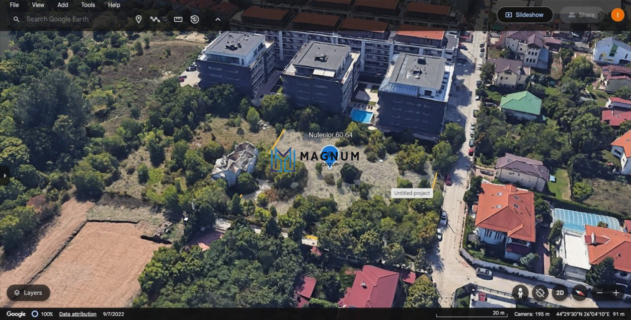 Teren 3514mp strada Nuferilor - Oportunitate investitie