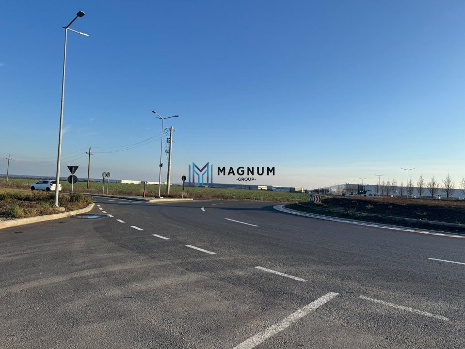 Teren vanzare zona Parcul logistic CTP ULMI