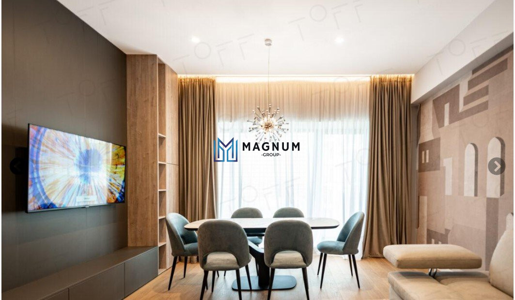 Apartament de vanzare 3 camere mobilat integral- One Verdi Park