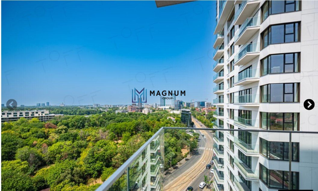 Apartament de vanzare 3 camere mobilat integral- One Verdi Park