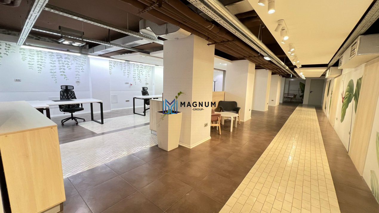 Spatiu comercial si de birouri de inchiriat- demisol - zona centrala - lux
