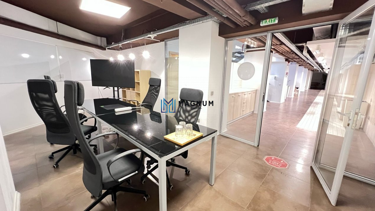Spatiu comercial si de birouri de inchiriat- demisol - zona centrala - lux