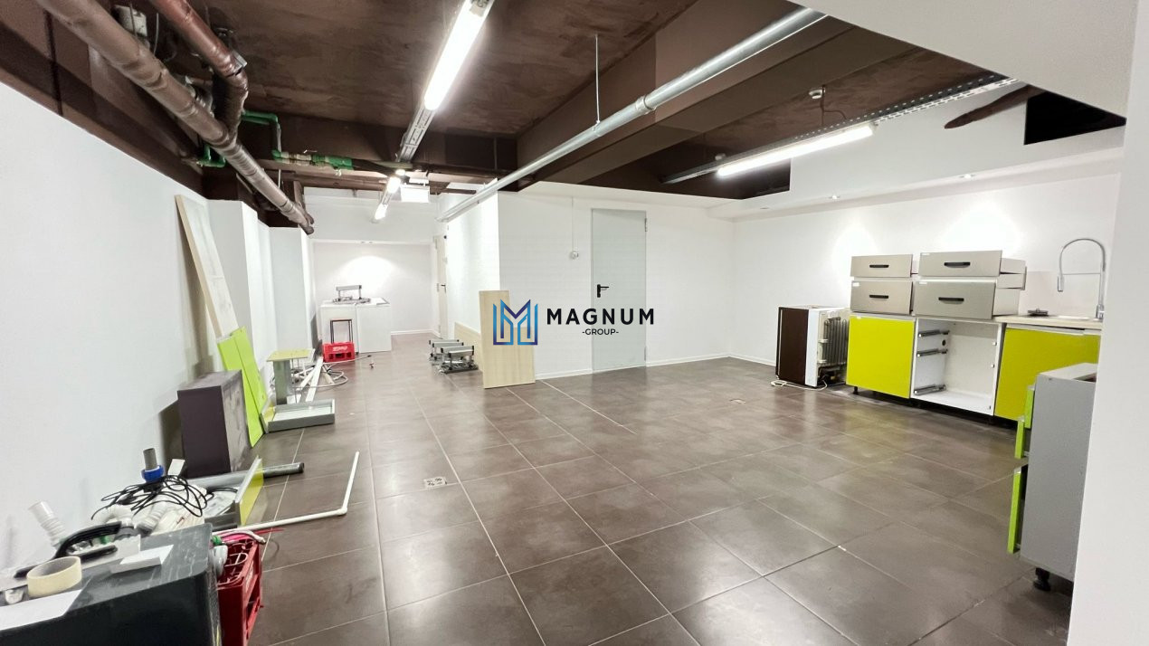 Spatiu comercial si de birouri de inchiriat- demisol - zona centrala - lux