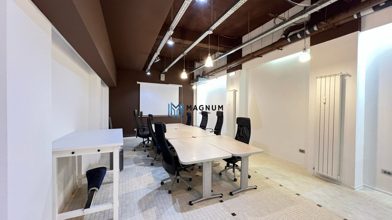 Spatiu comercial si de birouri de inchiriat- demisol - zona centrala - lux