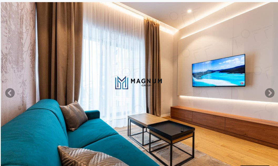 apartament 2 camere de vanzare- One Verdi park- Mobilat si utilat complet