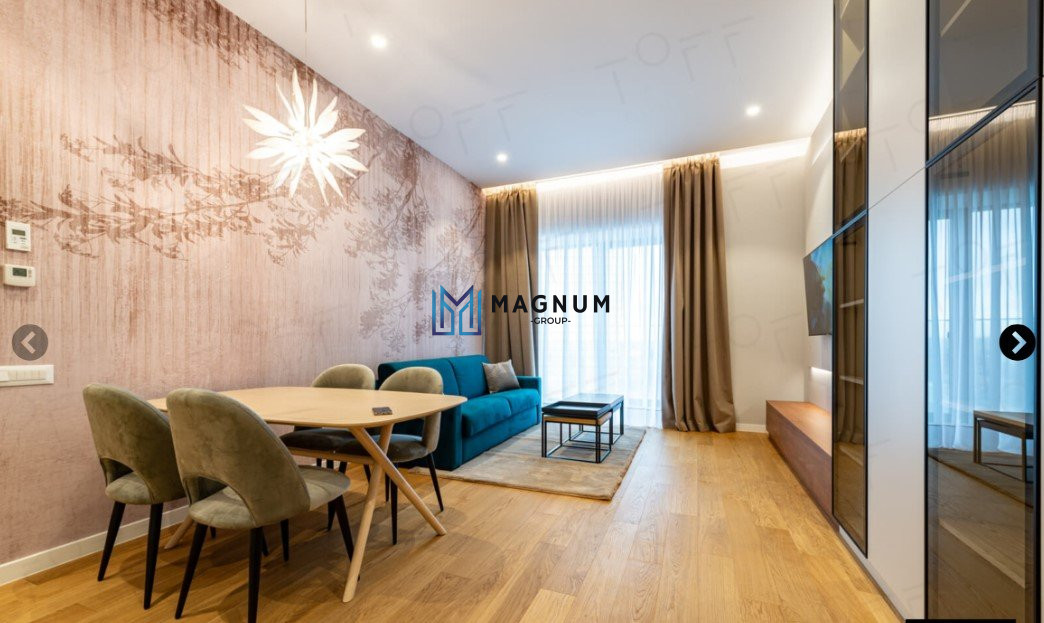 apartament 2 camere de vanzare- One Verdi park- Mobilat si utilat complet