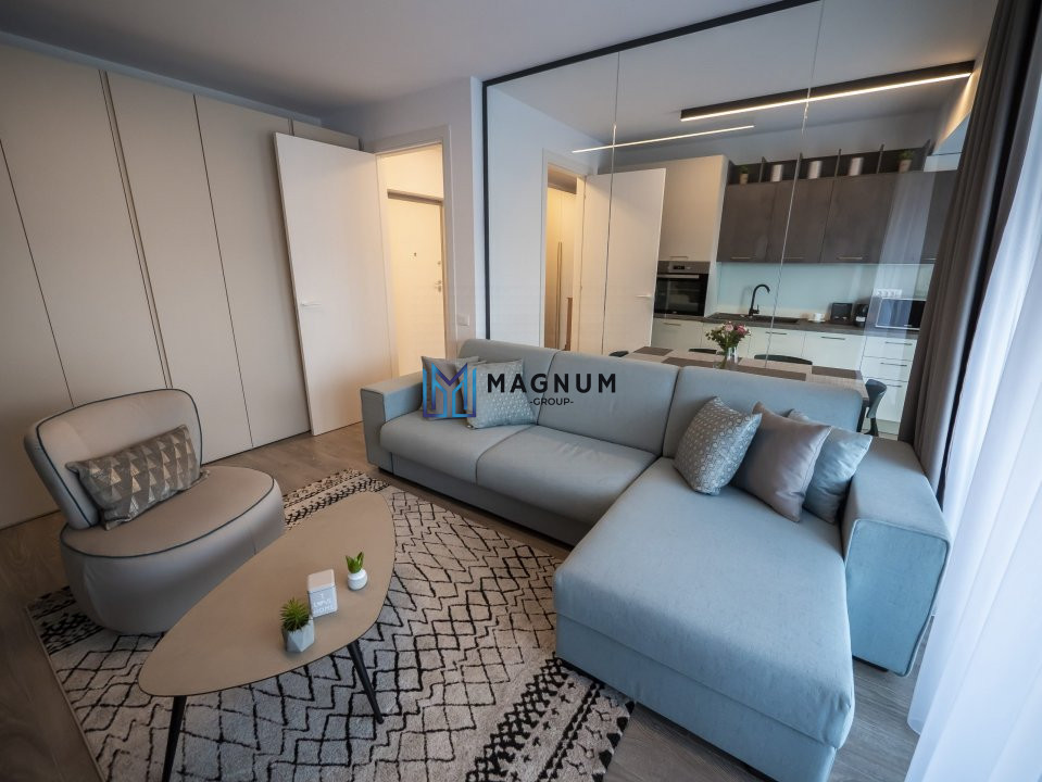 Apartament 2 camere de vanzare- mobilat si utilat- Cloud 9 Residence
