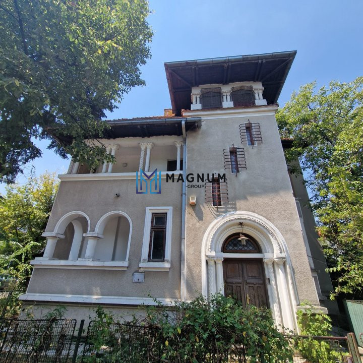 Vila cu arhitectura deosebila de vanzare- Primaverii- televiziune