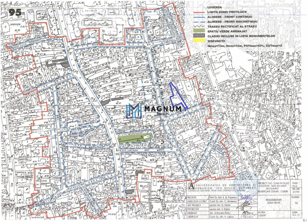 Teren de vanzare- pretabil bloc de locuinte- zona Tunari- Polona