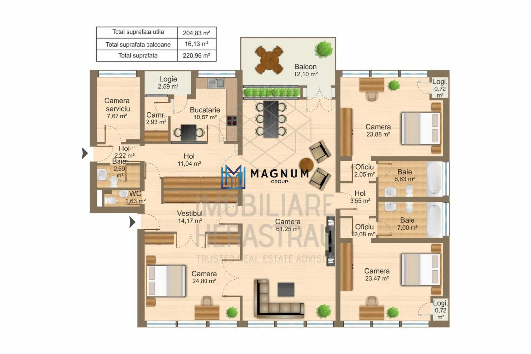 Apartament superb 4 camere de vanzare- Kiseleff
