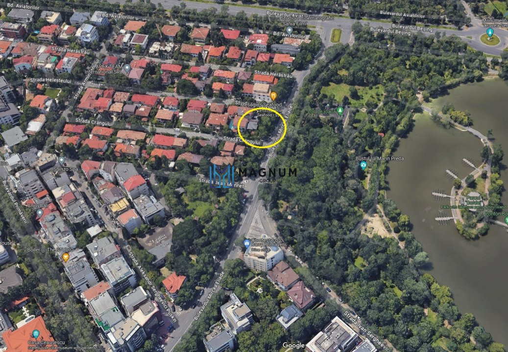 Casa si teren 300 mp de vanzare- Primaverii- parcul Bordei