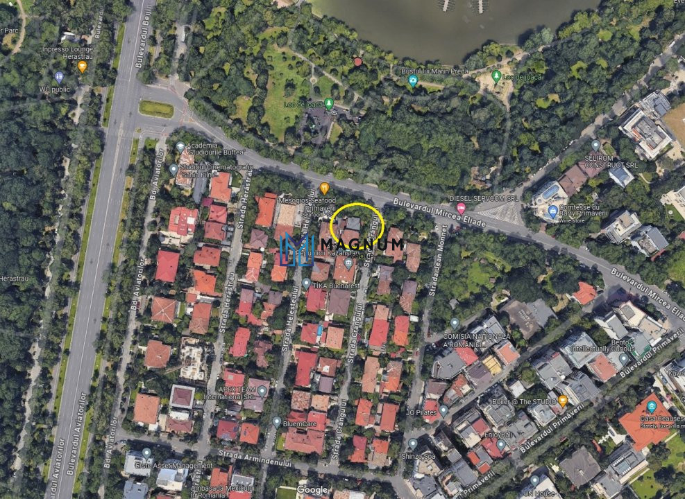 Casa si teren 300 mp de vanzare- Primaverii- parcul Bordei