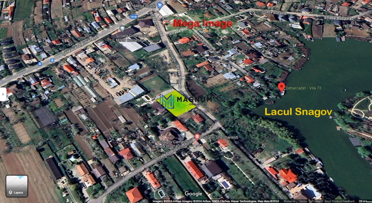 Teren de vanzare in centru Snagov